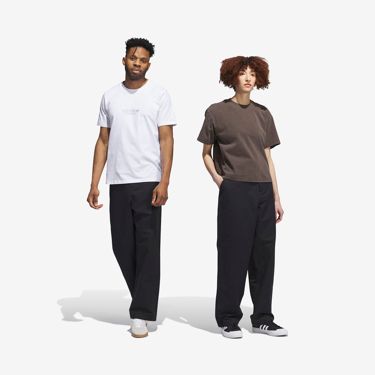 adidas 3-Stripes Skate Trousers Chino 'Black'